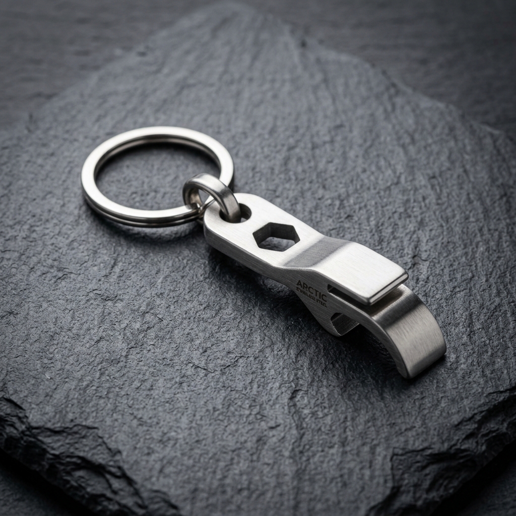 Stainless Steel Keyring Opener